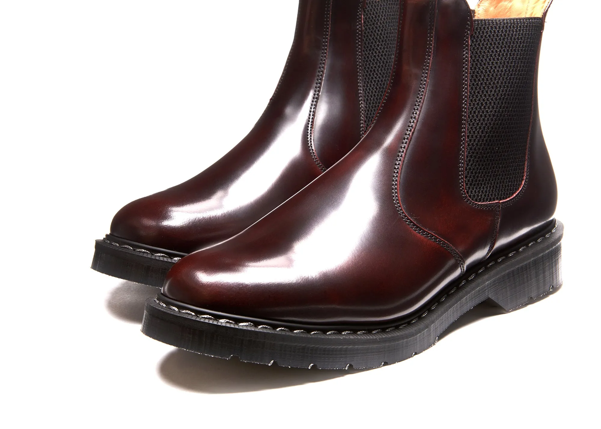 Burgundy Rub-Off Dealer Boot sold by Solovair product image thumbnail 3
