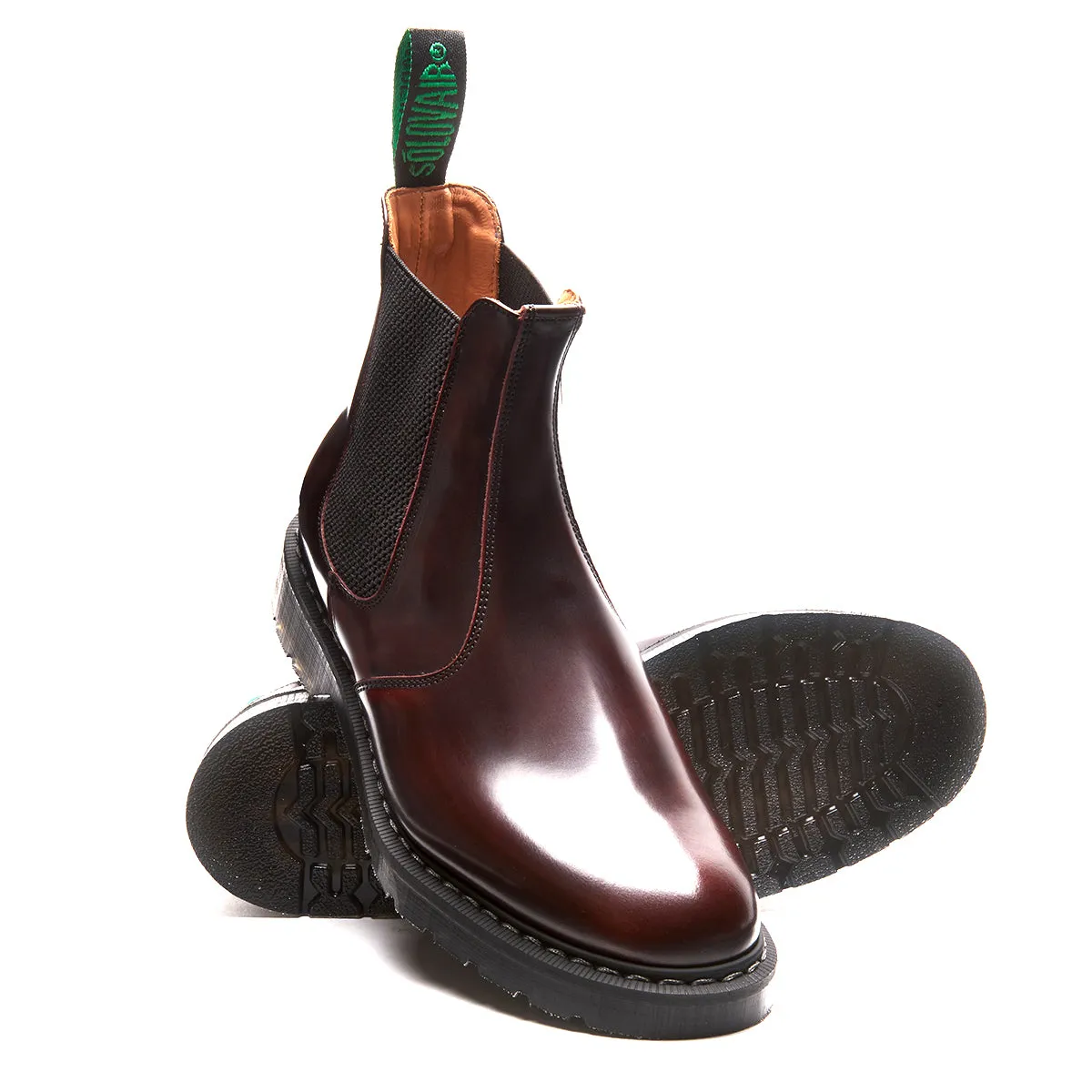 Burgundy Rub-Off Dealer Boot sold by Solovair product image thumbnail 2