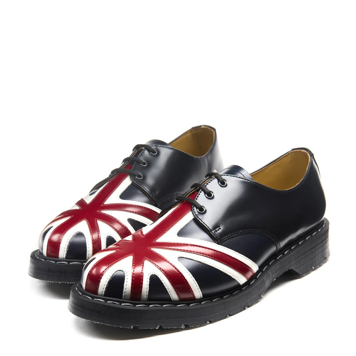Union Jack 3 Eye Gibson Shoe sold by Solovair product image thumbnail 2