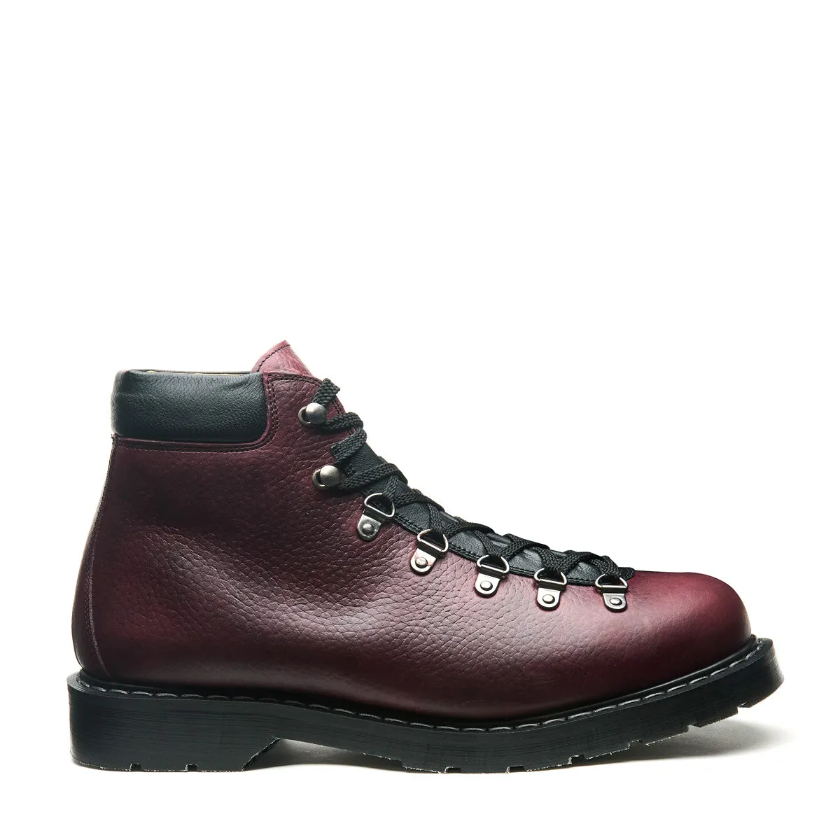 Burgundy Gaucho Grain Urban Hiker sold by Solovair