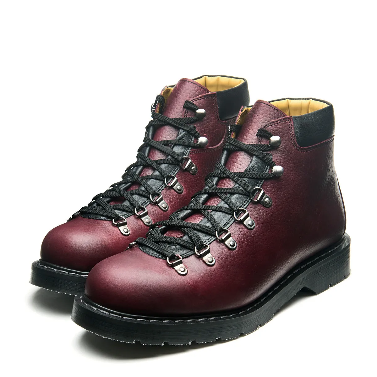 Burgundy Gaucho Grain Urban Hiker sold by Solovair product image thumbnail 3