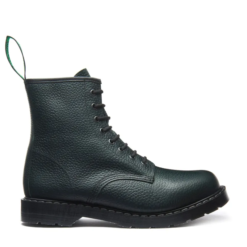 Green Gaucho Grain 8 Eye Derby Boot sold by Solovair