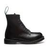 Black Fine Grain 8 Eye Derby Boot sold by Solovair