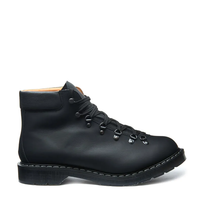 Black Greasy Urban Hiker sold by Solovair