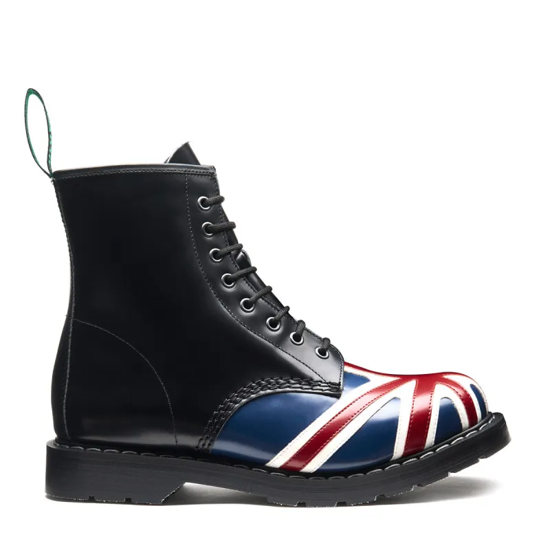 Union Jack 8 Eye Derby Boot sold by Solovair
