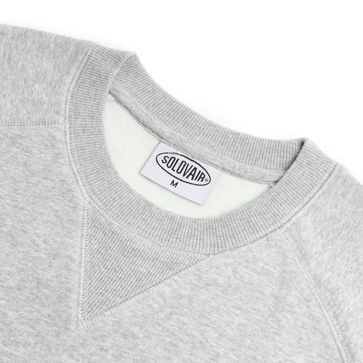 Solovair L/S Logo Sweatshirt - Grey sold by Solovair product image thumbnail 3