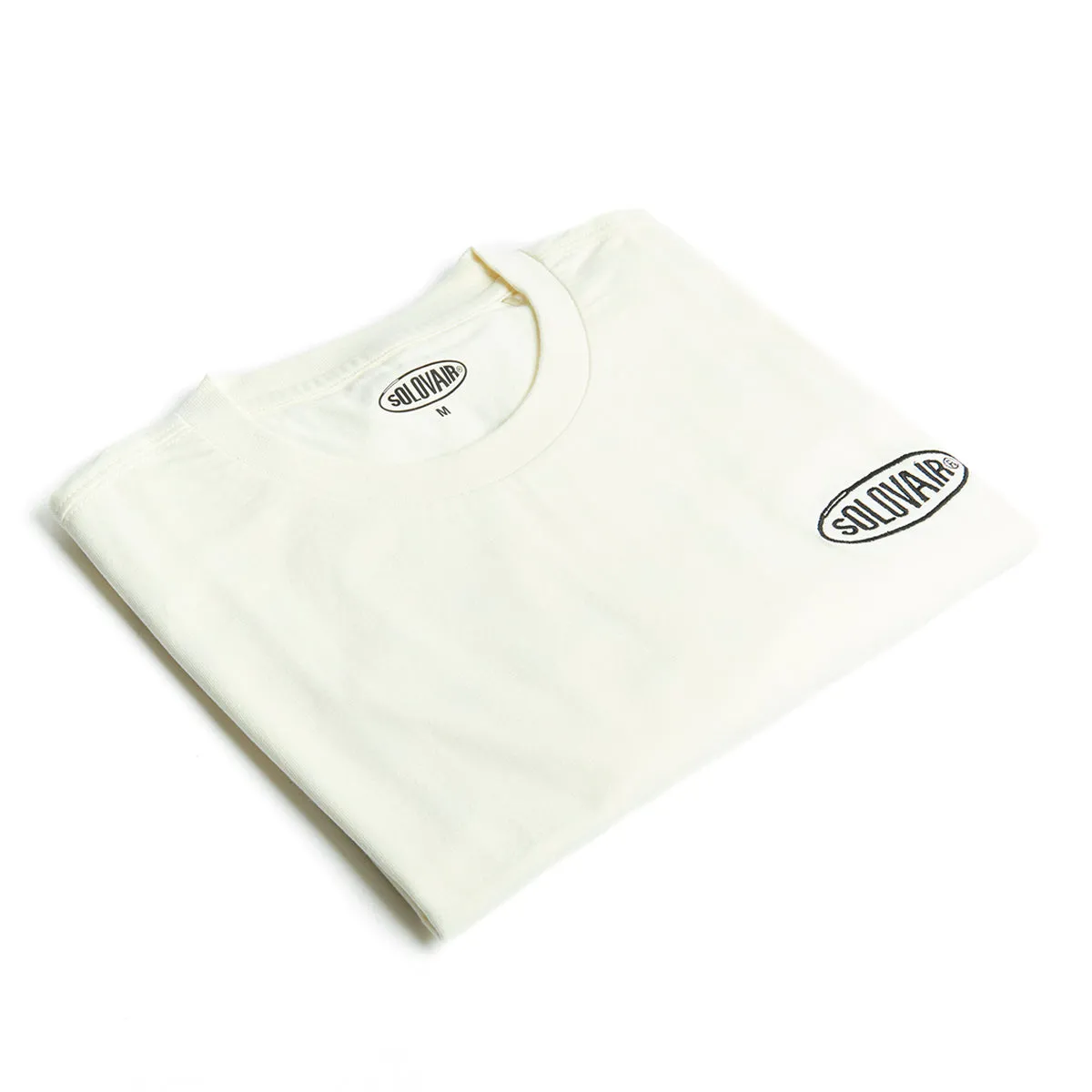 Solovair S/S Logo T-Shirt - Off White sold by Solovair product image thumbnail 5