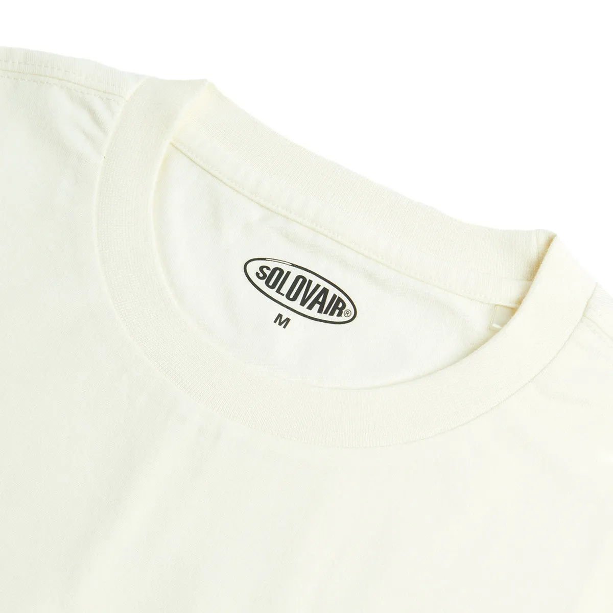 Solovair S/S Logo T-Shirt - Off White sold by Solovair product image thumbnail 3