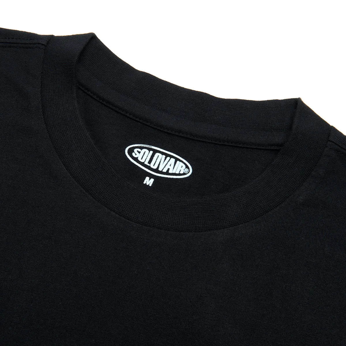 Solovair S/S Logo T-Shirt - Black sold by Solovair product image thumbnail 3
