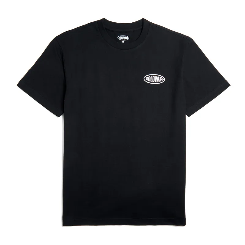Solovair S/S Logo T-Shirt - Black sold by Solovair