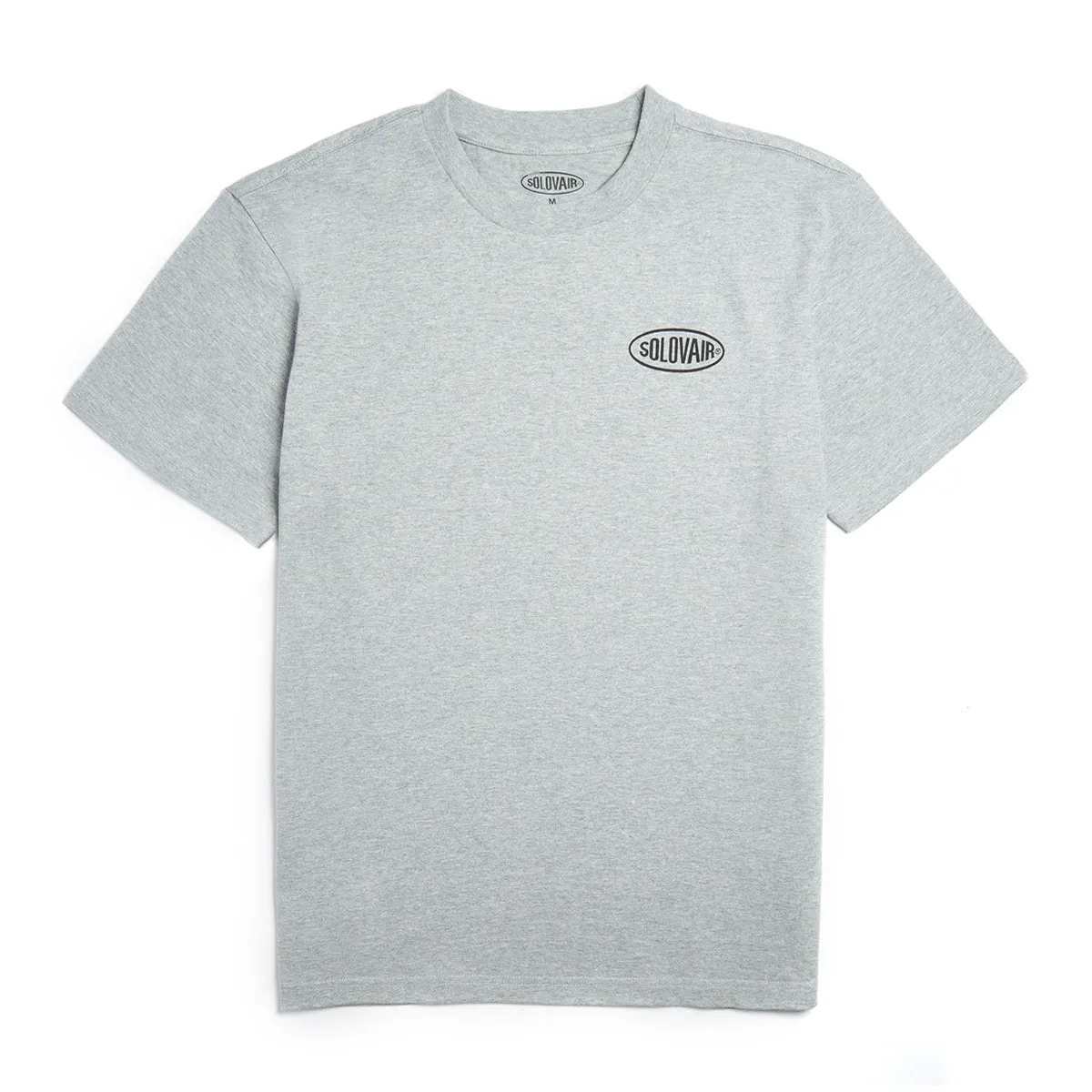 Solovair S/S Logo T-Shirt - Grey sold by Solovair
