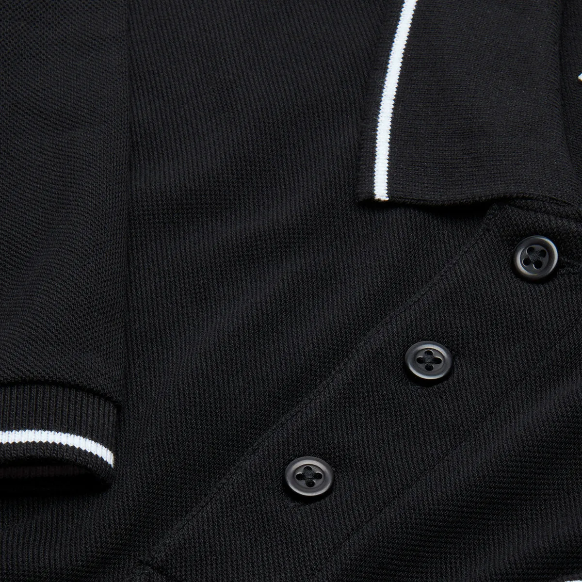 Solovair S/S Polo Shirt - Black sold by Solovair product image thumbnail 5