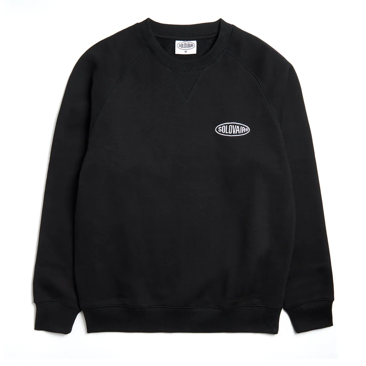 Solovair L/S Logo Sweatshirt - Black sold by Solovair