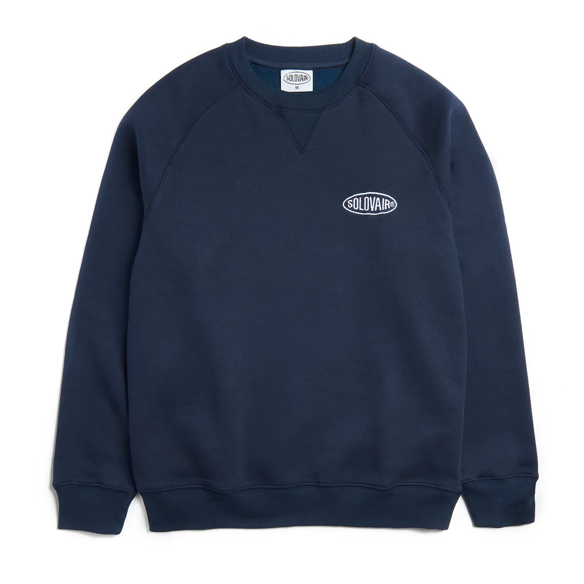 Solovair L/S Logo Sweatshirt - Navy sold by Solovair