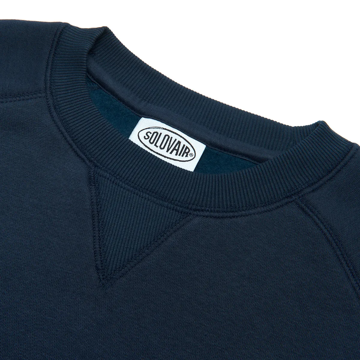 Solovair L/S Logo Sweatshirt - Navy sold by Solovair product image thumbnail 3