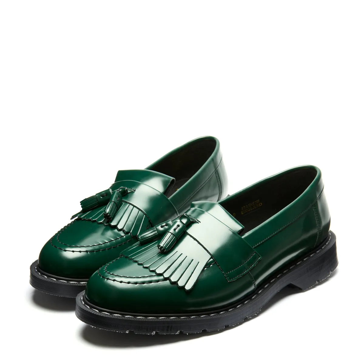Green Vegan Hi-Shine Tassel Loafer sold by Solovair product image thumbnail 4