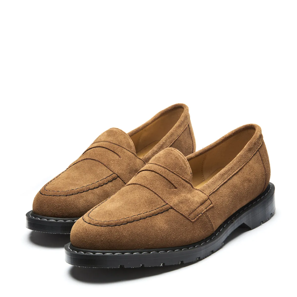 Tan Suede Penny Loafer sold by Solovair product image thumbnail 4