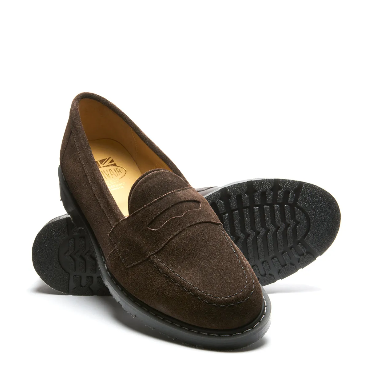 Brown Suede Penny Loafer sold by Solovair product image thumbnail 2