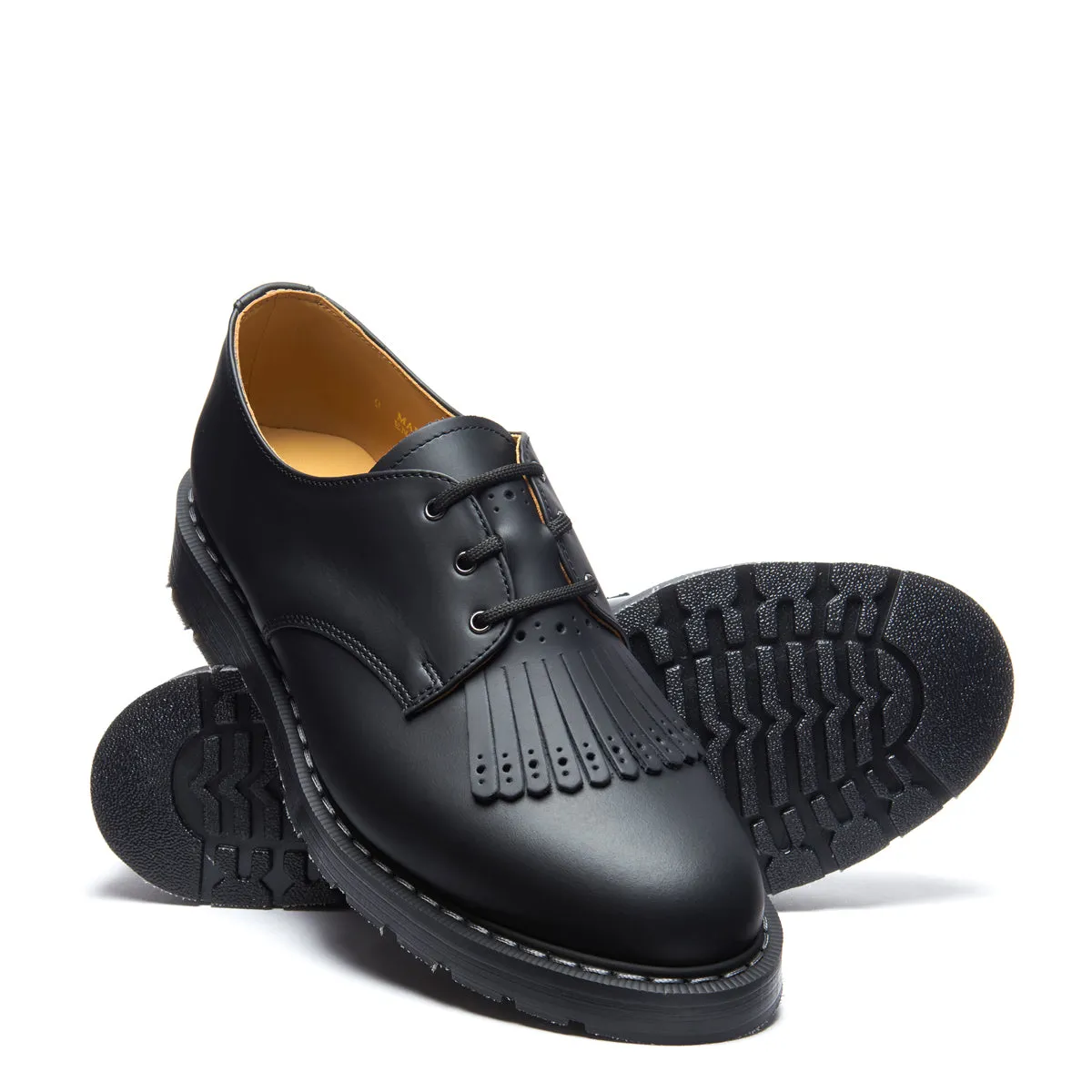 Black Greasy Gibson Shoe & Brogue Kiltie sold by Solovair product image thumbnail 4