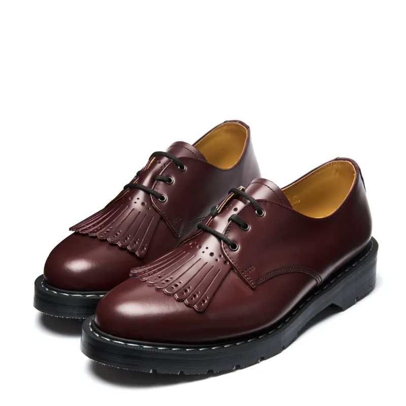 Oxblood Hi-Shine Gibson Shoe & Brogue Kiltie made by Solovair