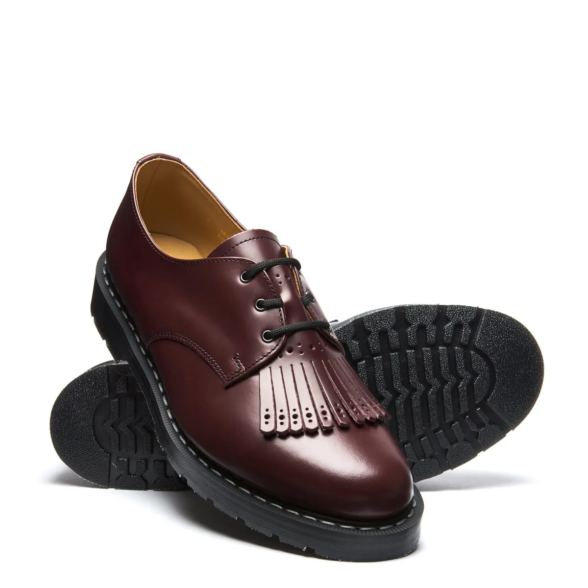Oxblood Hi-Shine Gibson Shoe & Brogue Kiltie sold by Solovair product image thumbnail 3