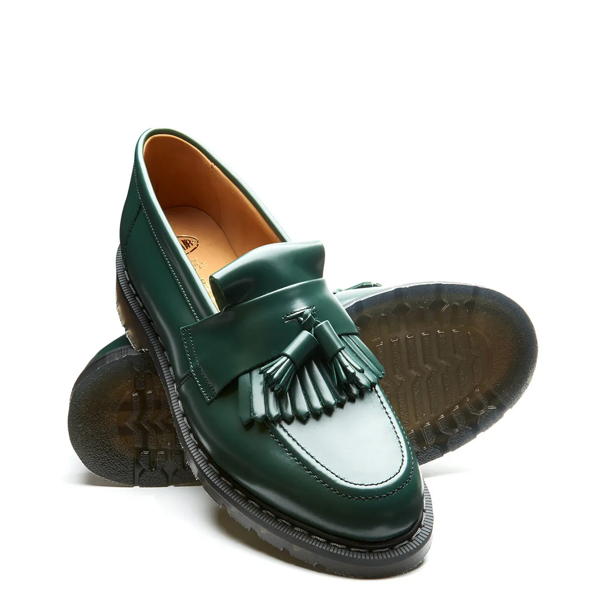 Green Hi-Shine Tassel Loafer sold by Solovair product image thumbnail 2