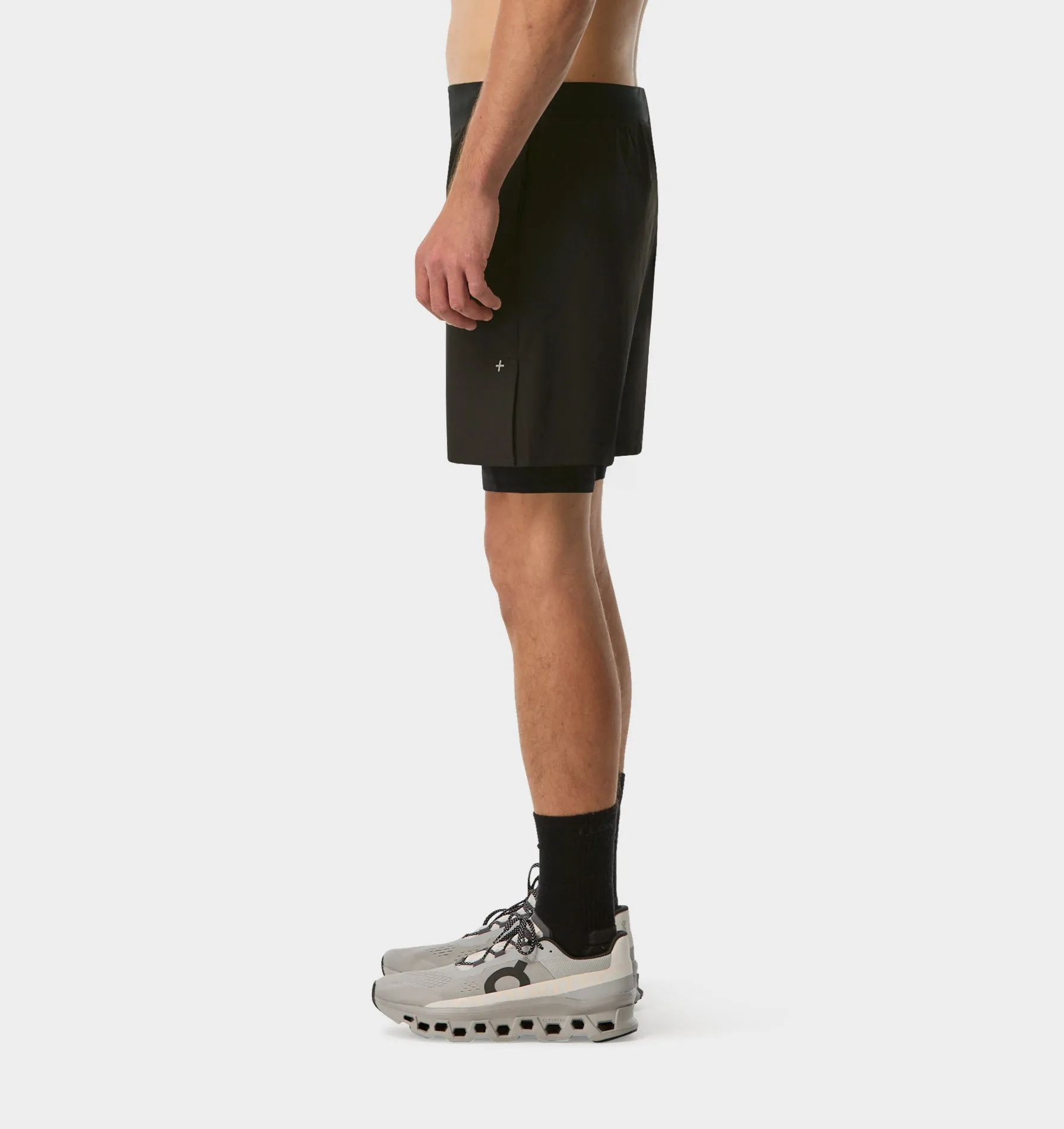 Active 5 Inch 2 In 1 Shorts - Black sold by I Love Ugly product image thumbnail 3