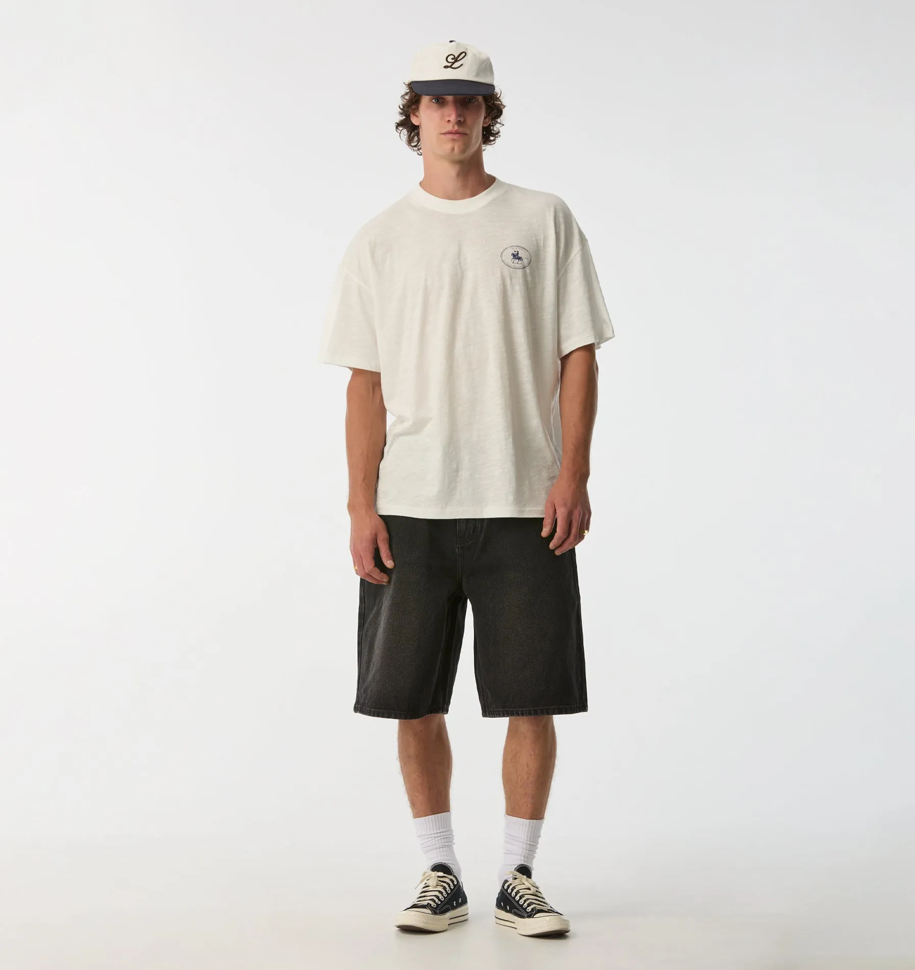 Stampede Slub Box Tee 2.0 - White sold by I Love Ugly product image thumbnail 3