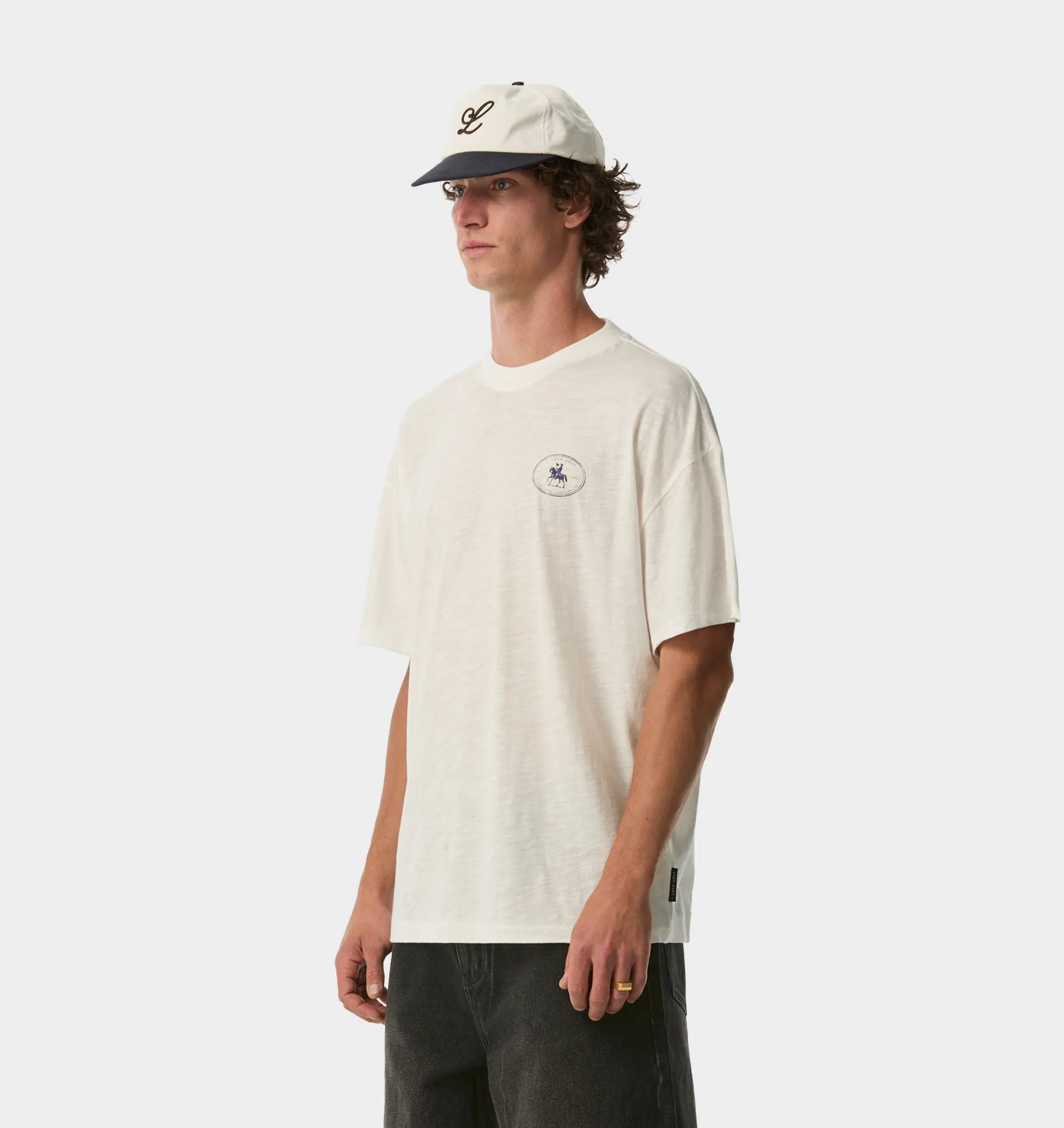 Stampede Slub Box Tee 2.0 - White sold by I Love Ugly product image thumbnail 4