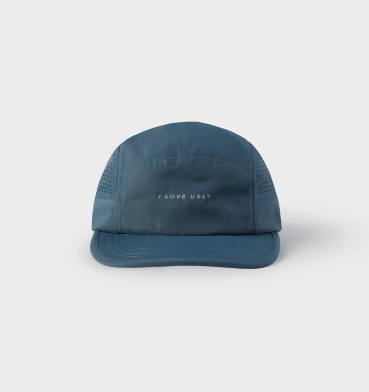 Active 5 Panel Cap - Indigo sold by I Love Ugly