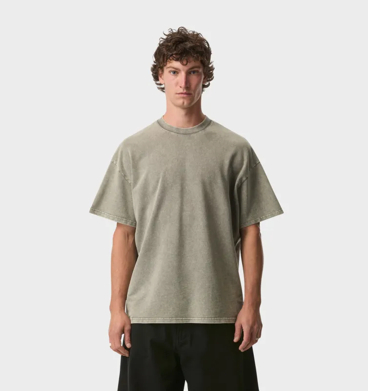 Heavy Box Tee 2.0 - Washed Fungus sold by I Love Ugly