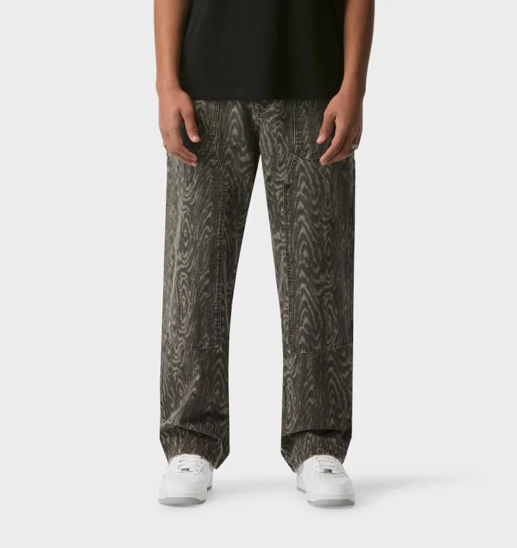 Double Knee Workers Pant - Ashwood sold by I Love Ugly