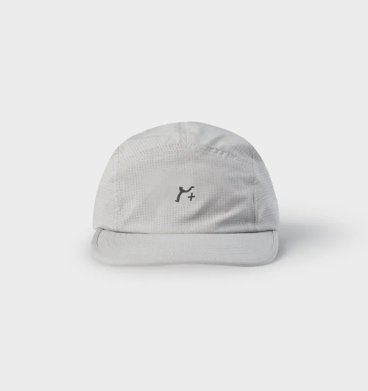 GR X ILU Active 5 Panel Cap - Light Grey sold by I Love Ugly