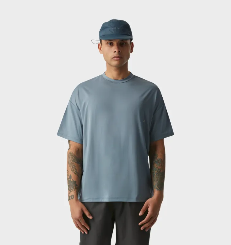 Active Box Tee - Fog Blue sold by I Love Ugly