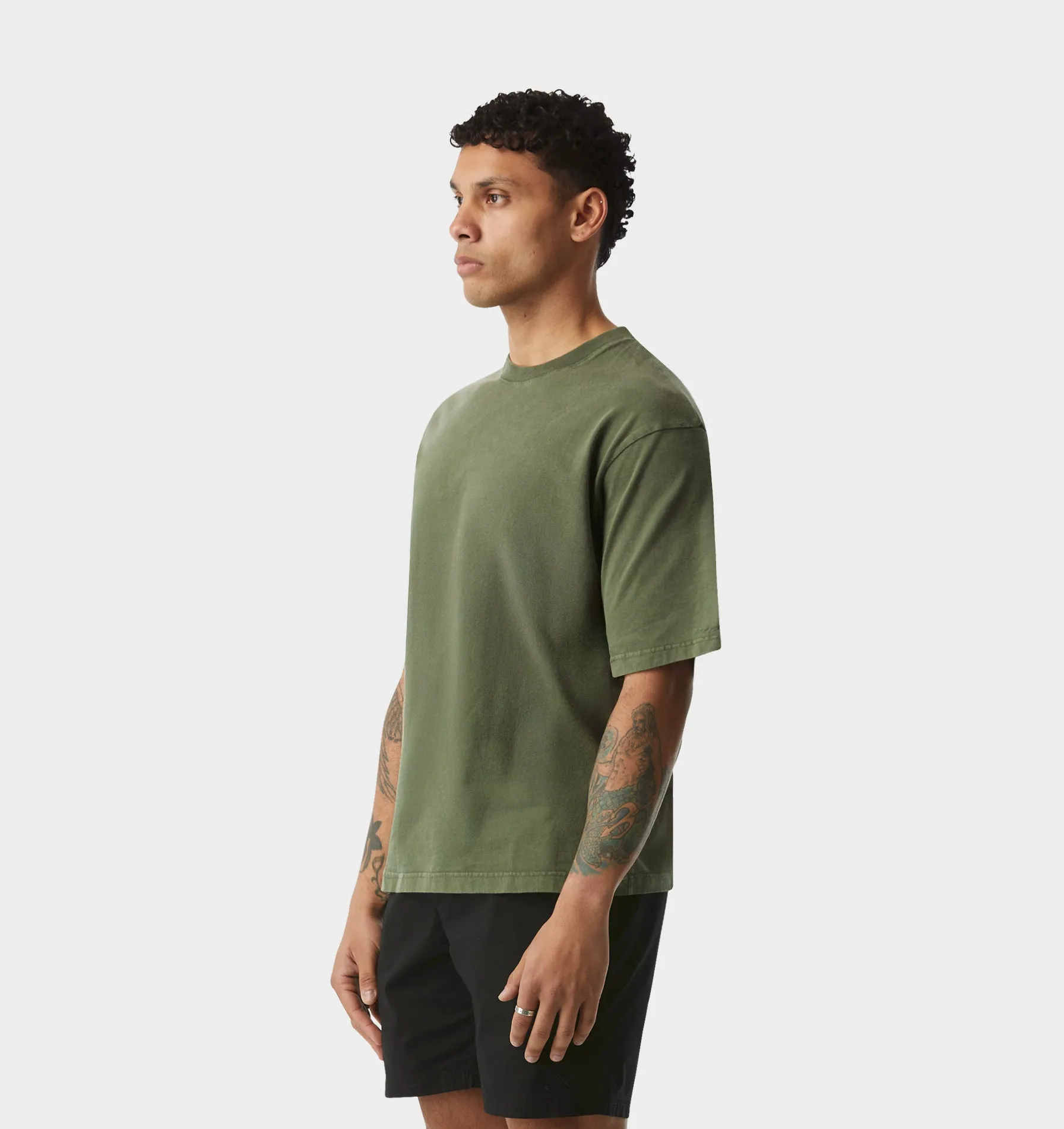 Isaac Cotton Tee - Acid Green sold by I Love Ugly product image thumbnail 3