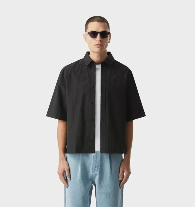 Kai SS Shirt - Navy Check sold by I Love Ugly