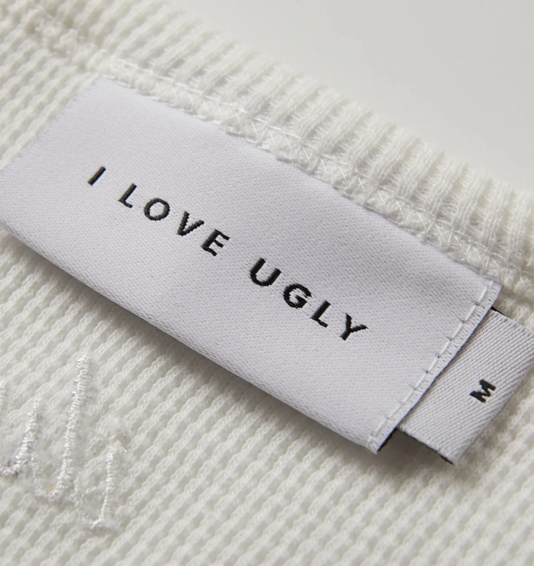 Waffle Tank Top - White sold by I Love Ugly product image thumbnail 5