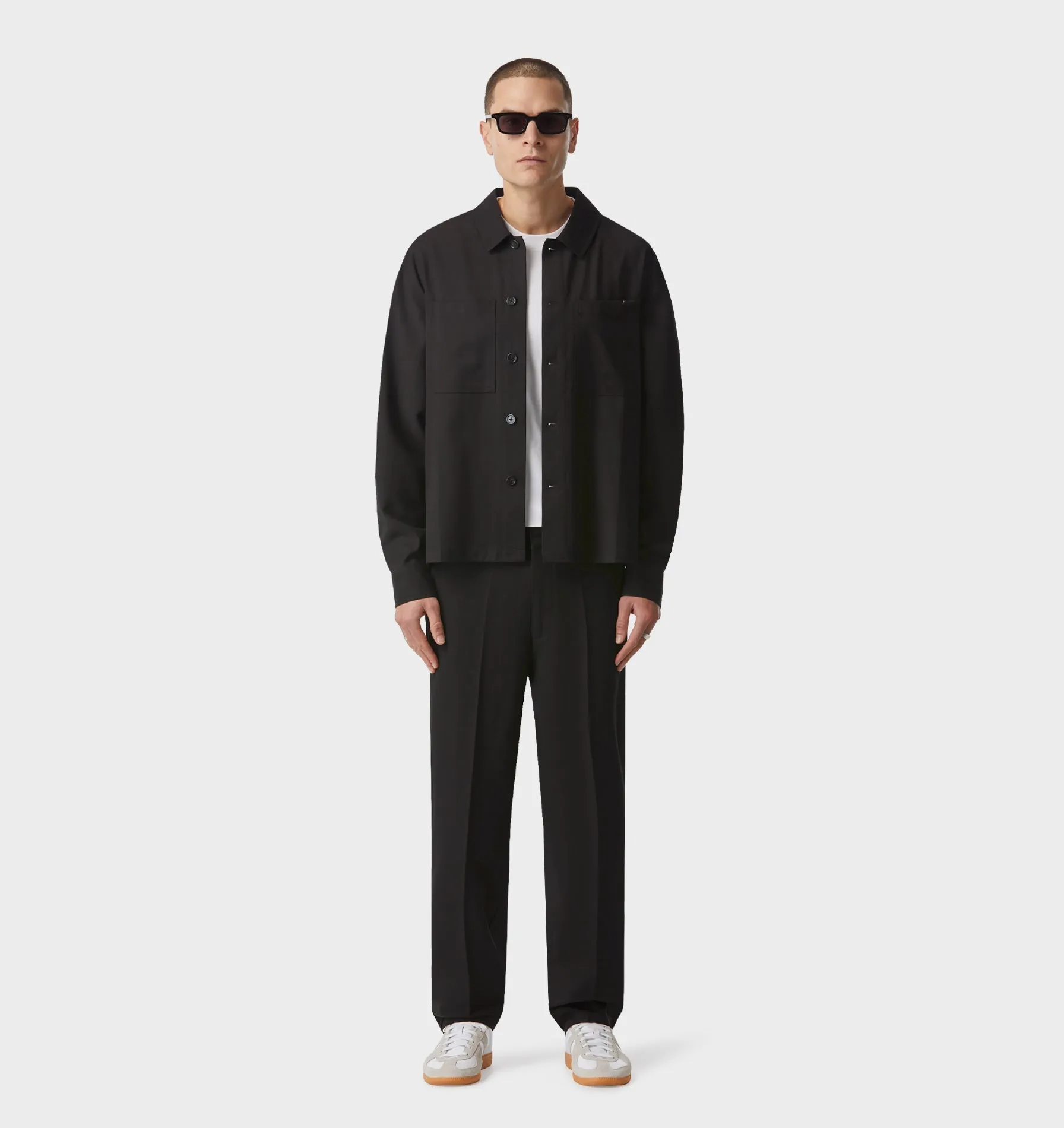 Tailored Overshirt - Black sold by I Love Ugly product image thumbnail 5