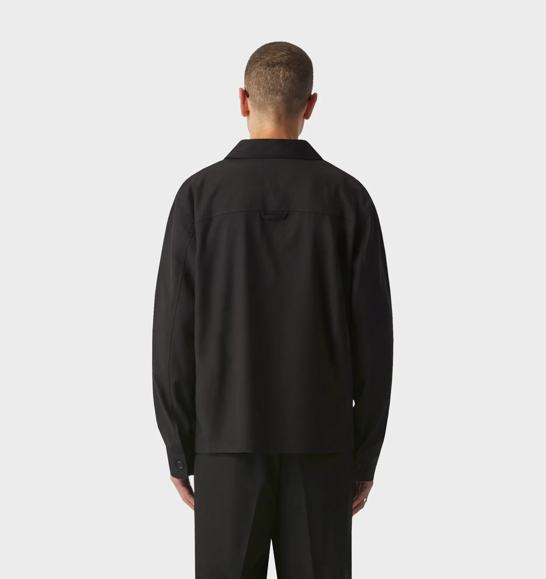 Tailored Overshirt - Black sold by I Love Ugly product image thumbnail 4