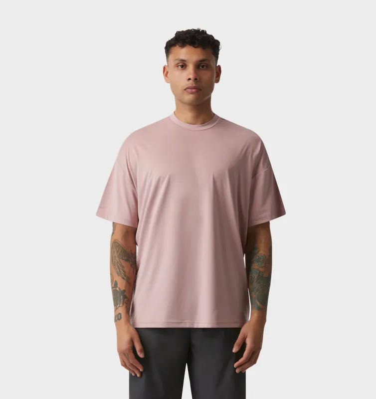 Active Box Tee - Dusky Pink sold by I Love Ugly