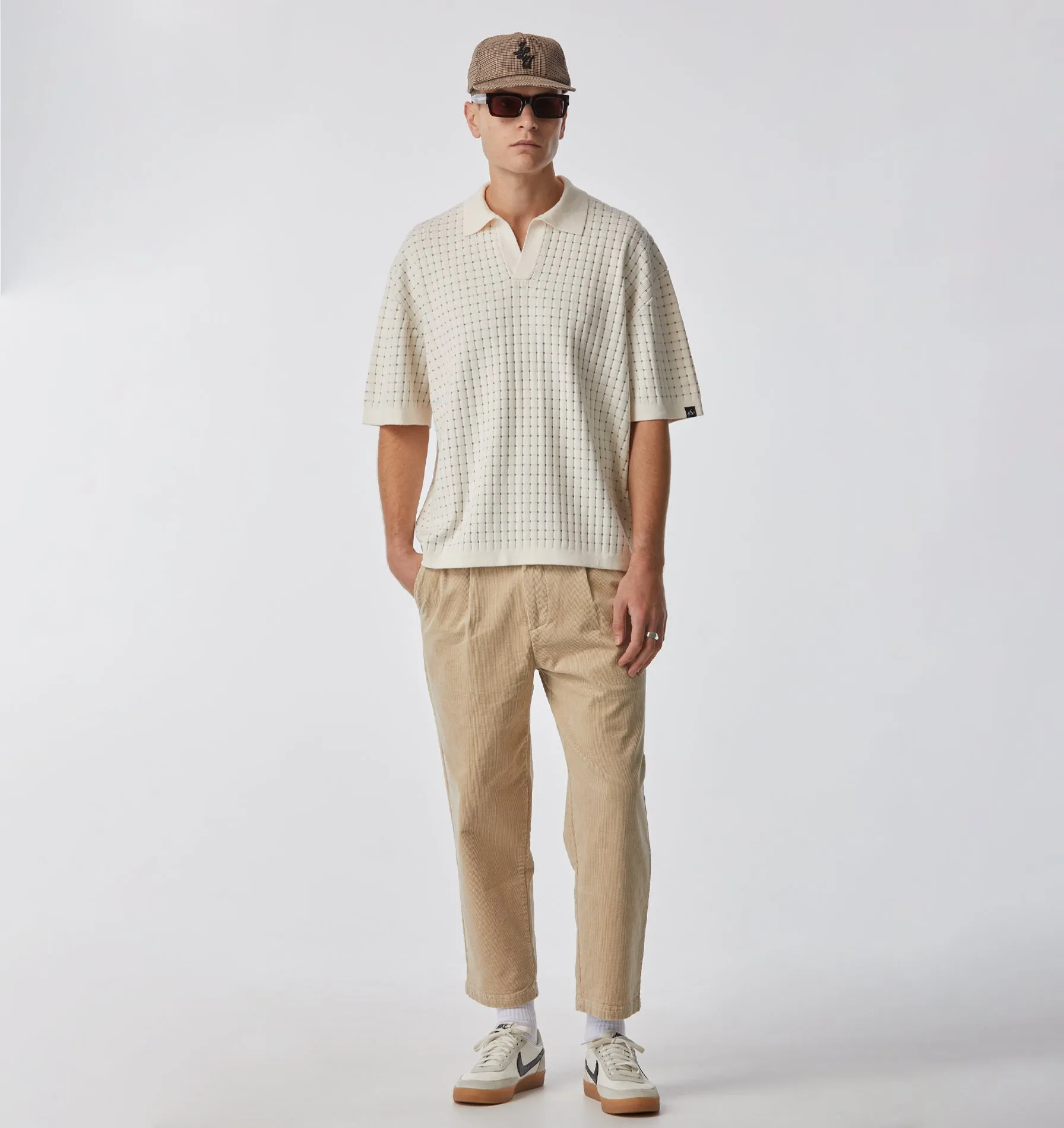 Cord Kobe Pant - Sand sold by I Love Ugly product image thumbnail 3