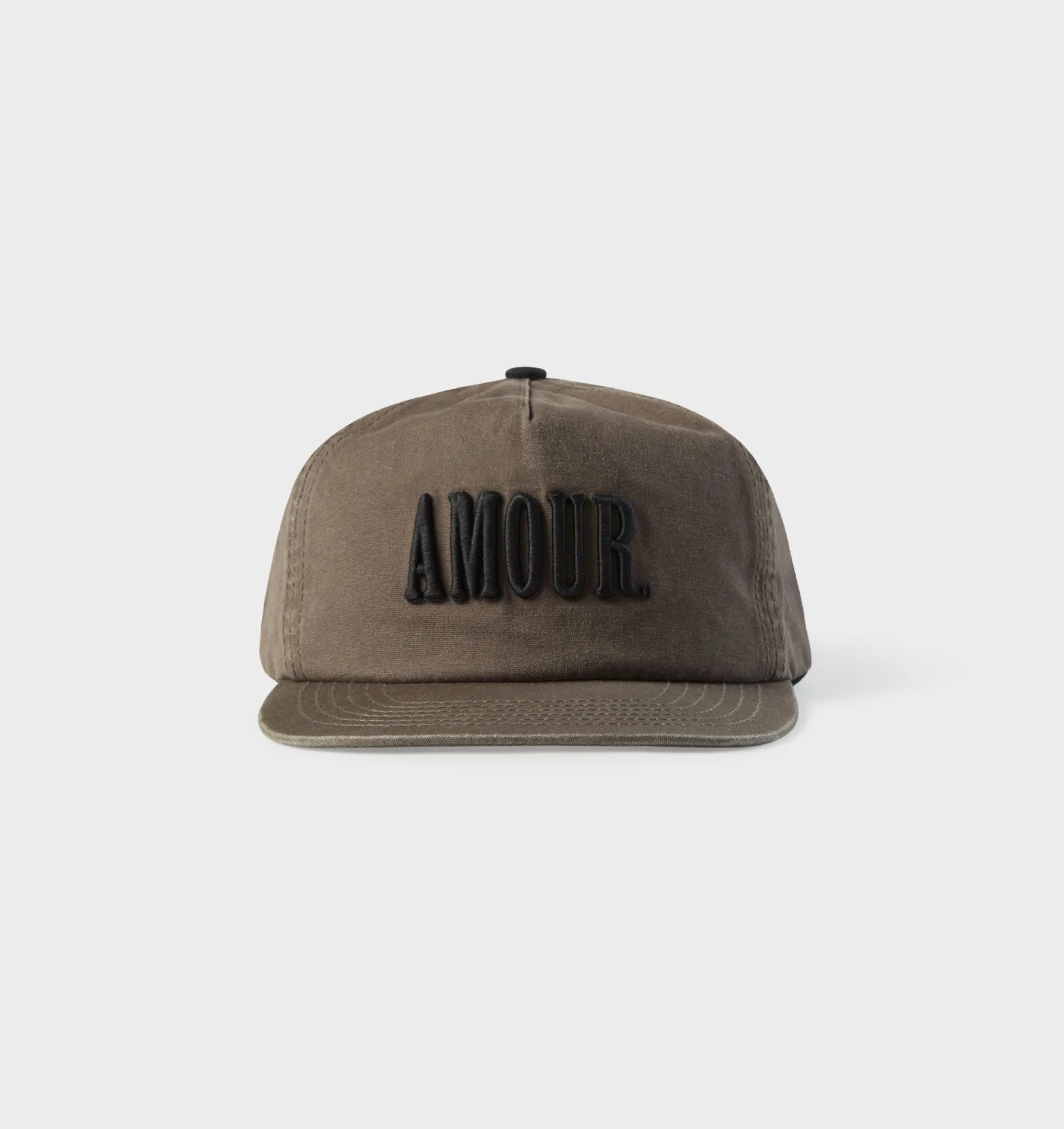 Amour Ryder Cap - Washed Olive/Black sold by I Love Ugly