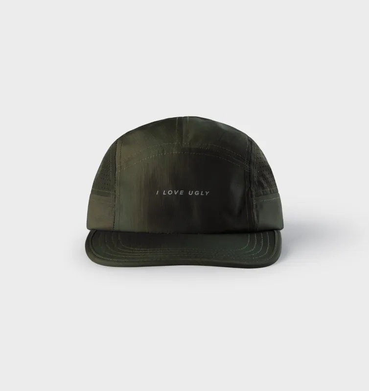 Active 5 Panel Cap - Forest Dash sold by I Love Ugly