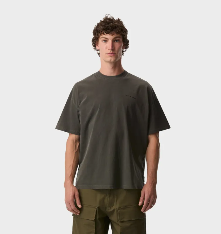 Box Tee - Washed Black sold by I Love Ugly