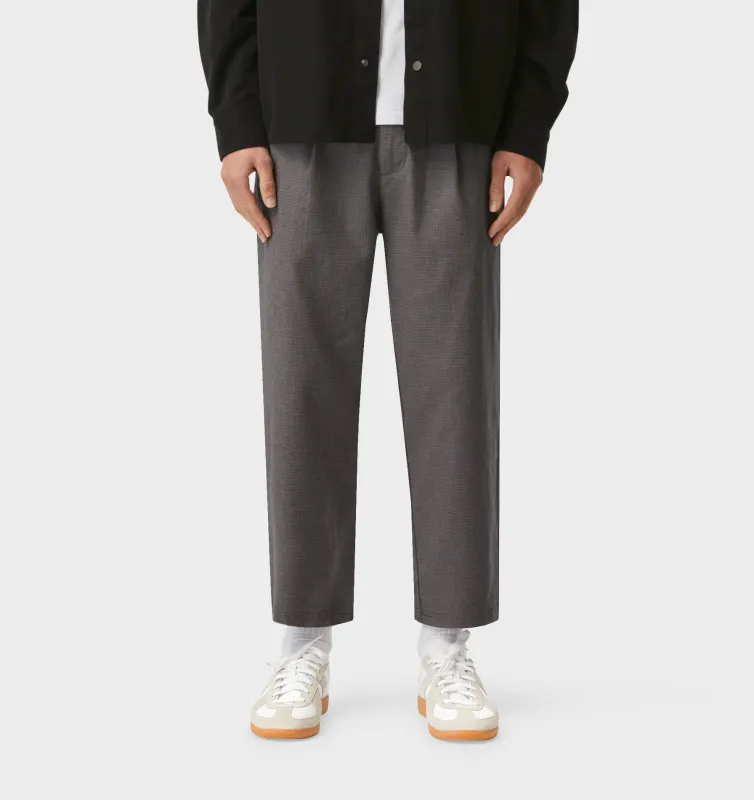 Kobe Pant - Grey Mini Check sold by I Love Ugly