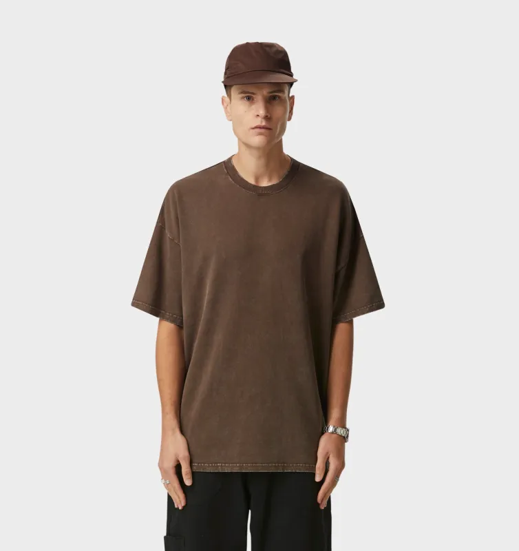 Heavy Box Tee - Aged Espresso sold by I Love Ugly