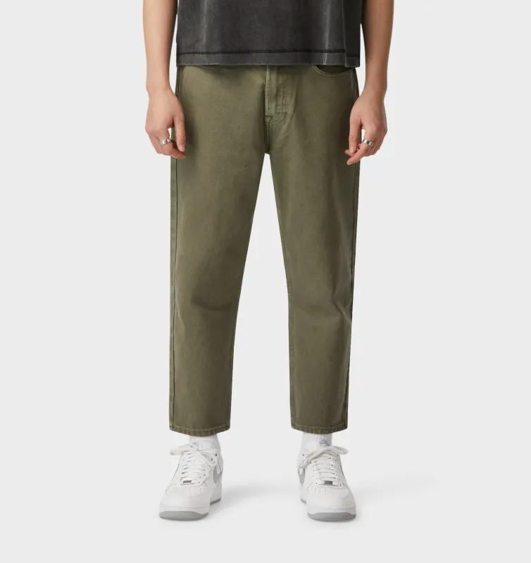 Cropped 90s Denim - Moss sold by I Love Ugly