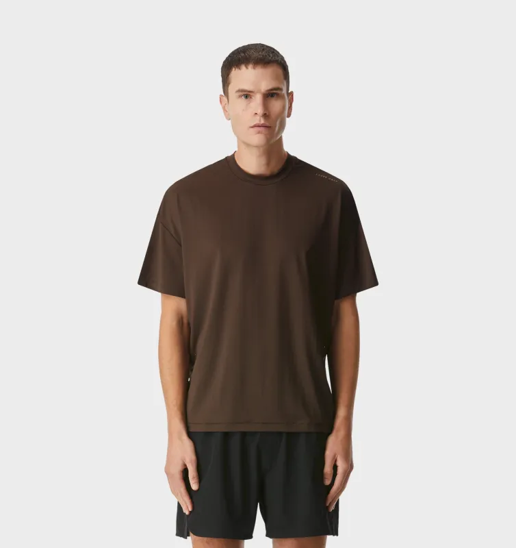 Active Crop Tee - Espresso sold by I Love Ugly