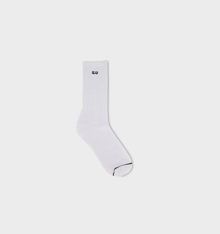 Basic Sock - White made by I Love Ugly