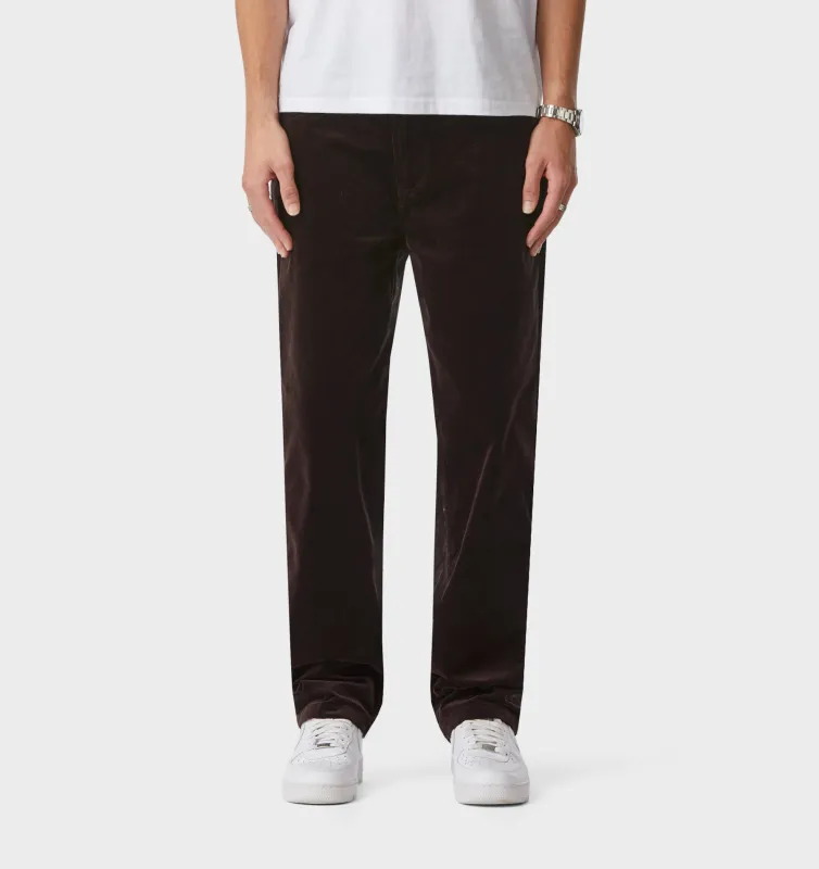 Cord Clean Carpenter Pant - Espresso sold by I Love Ugly